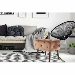 Kayoom HOCKER Piano 125 - 60x40x48 Cm - Braun -Qeeboo shop unnamed file 1004