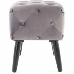 Kayoom HOCKER Piano 125 - 60x40x48 Cm - Grau / Schwarz -Qeeboo shop unnamed file 1007