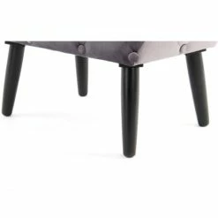 Kayoom HOCKER Piano 125 - 60x40x48 Cm - Grau / Schwarz -Qeeboo shop unnamed file 1009