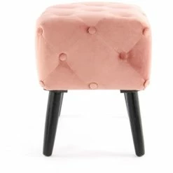 Kayoom HOCKER Piano 125 - 60x40x48 Cm - Rosa / Schwarz -Qeeboo shop unnamed file 1013