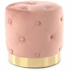 Kayoom HOCKER Piano 225 - 40x40x40 Cm - Rosa