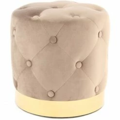 Kayoom HOCKER Piano 225 - 40x40x40 Cm - Taupe