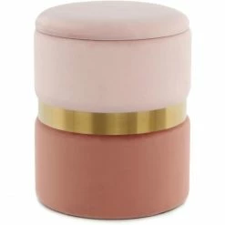 Kayoom HOCKER Zora 125 2-er Set - 2 Stühle à 36x36x44 Cm - Rosa / Altrosa -Qeeboo shop unnamed file 1089