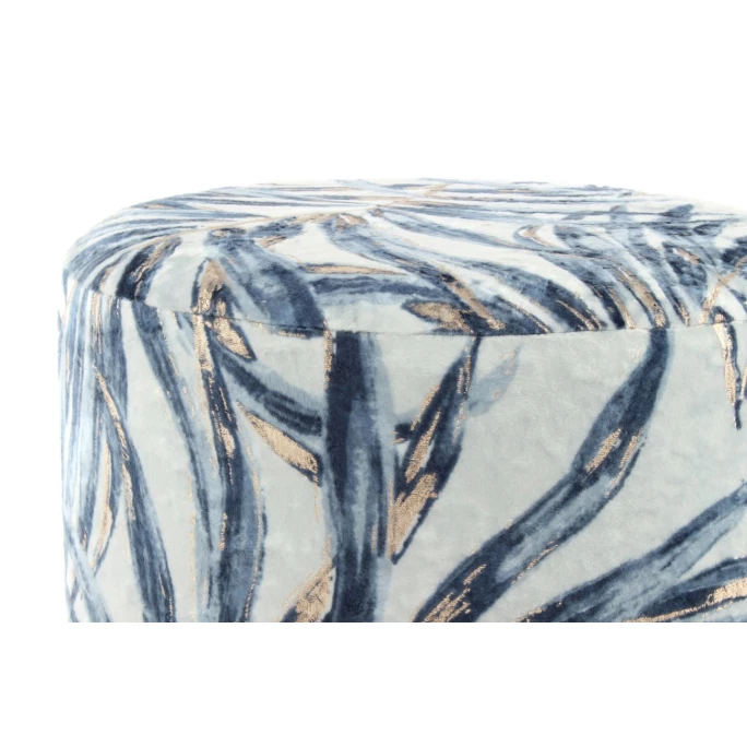 Kayoom Hocker Gipsy 225 - 35 X 35 X 46 Cm - Blau / Gold 6 Kayoom Hocker Gipsy 225 - 35 X 35 X 46 Cm - Blau / Gold – Bild 4