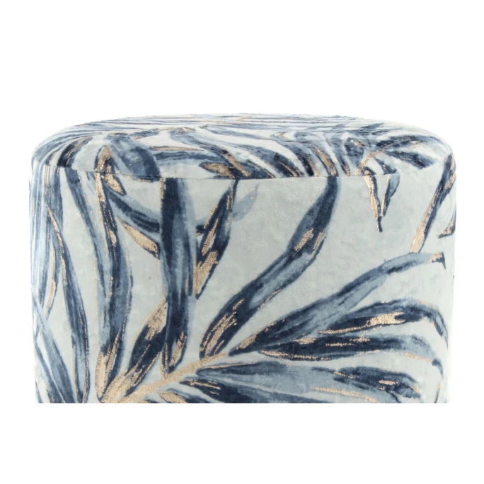 Kayoom Hocker Gipsy 225 - 35 X 35 X 46 Cm - Blau / Gold 7 Kayoom Hocker Gipsy 225 - 35 X 35 X 46 Cm - Blau / Gold – Bild 5