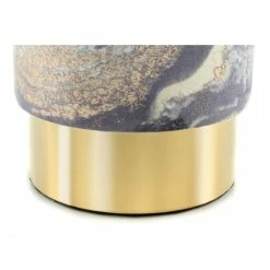 Kayoom Hocker Gipsy 325 - 35 X 35 X 46 Cm - Hellblau / Gold -Qeeboo shop unnamed file 1122