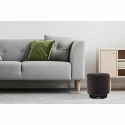 Kayoom Hocker Gipsy 425 - 35 X 35 X 35 Cm - Dunkelbraun / Schwarz -Qeeboo shop unnamed file 1130