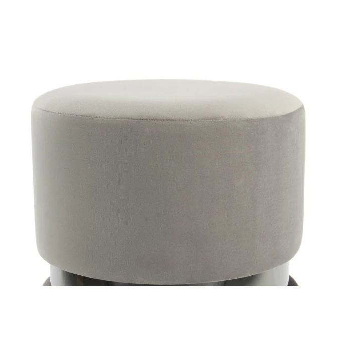 Kayoom Hocker Gipsy 825 - 35 X 35 X 46 Cm - Hellgrau / Schwarz / Dunkelgrau 7 Kayoom Hocker Gipsy 825 - 35 X 35 X 46 Cm - Hellgrau / Schwarz / Dunkelgrau – Bild 5