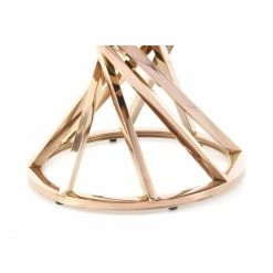 Kayoom Hocker Wesley 325 - 40 X 40 X 49 Cm - Schwarz / Roségold -Qeeboo shop unnamed file 1176