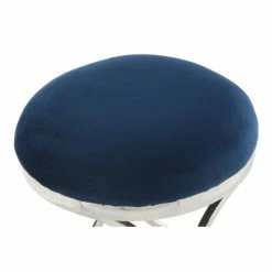 Kayoom Hocker Weyda 325 - 40 X 40 X 49 Cm - Blau / Silber 8 Kayoom Hocker Weyda 325 - 40 X 40 X 49 Cm - Blau / Silber -Qeeboo shop unnamed file 1184