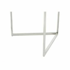 Kayoom Hocker Wynona 325 - 40 X 40 X 49 Cm - Schwarz / Silber -Qeeboo shop unnamed file 1208