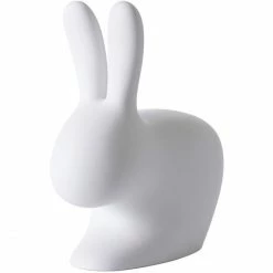 Qeeboo Rabbit Chair Stuhl - 68,8 X 39,5 X 80 Cm - Light Grey