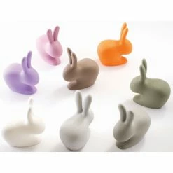 Qeeboo Rabbit Chair Stuhl - 68,8 X 39,5 X 80 Cm - Light Grey -Qeeboo shop unnamed file 1216