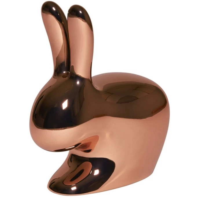 Qeeboo Rabbit Chair Metall Finish Stuhl - 68,8 X 39,5 X 80 Cm - Copper 3 Qeeboo Rabbit Chair Metall Finish Stuhl - 68,8 X 39,5 X 80 Cm - Copper