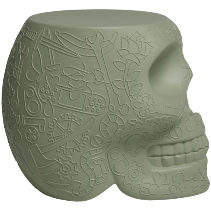 Qeeboo Mexico Stuhl/Beistelltisch - 38,2 X 53 X 45 Cm - Balsam Green 4 Qeeboo Mexico Stuhl/Beistelltisch - 38,2 X 53 X 45 Cm - Balsam Green – Bild 2