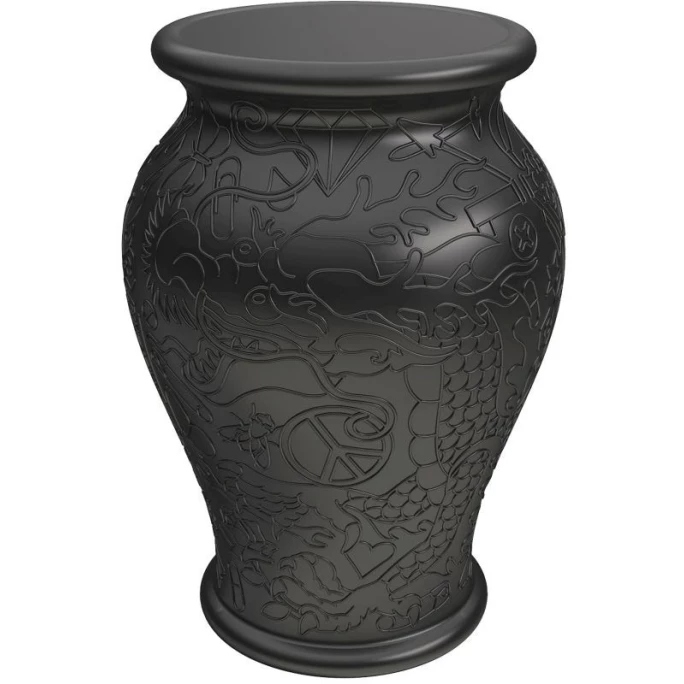 Qeeboo Ming Stuhl/Beistelltisch - 34,5 X 34,5 X 61 Cm - Black 3 Qeeboo Ming Stuhl/Beistelltisch - 34,5 X 34,5 X 61 Cm - Black