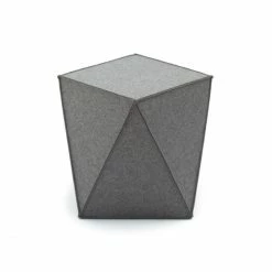 Hey-SIGN Brilli Sitzhocker - 50x50x45 Cm - Anthrazit -Qeeboo shop unnamed file 1290