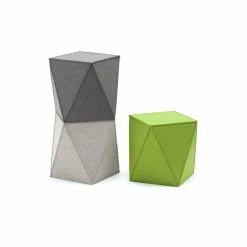 Hey-SIGN Brilli Sitzhocker - 50x50x45 Cm - Hellmeliert -Qeeboo shop unnamed file 1301