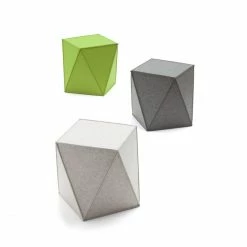 Hey-SIGN Brilli Sitzhocker - 50x50x45 Cm - Maigrün -Qeeboo shop unnamed file 1306