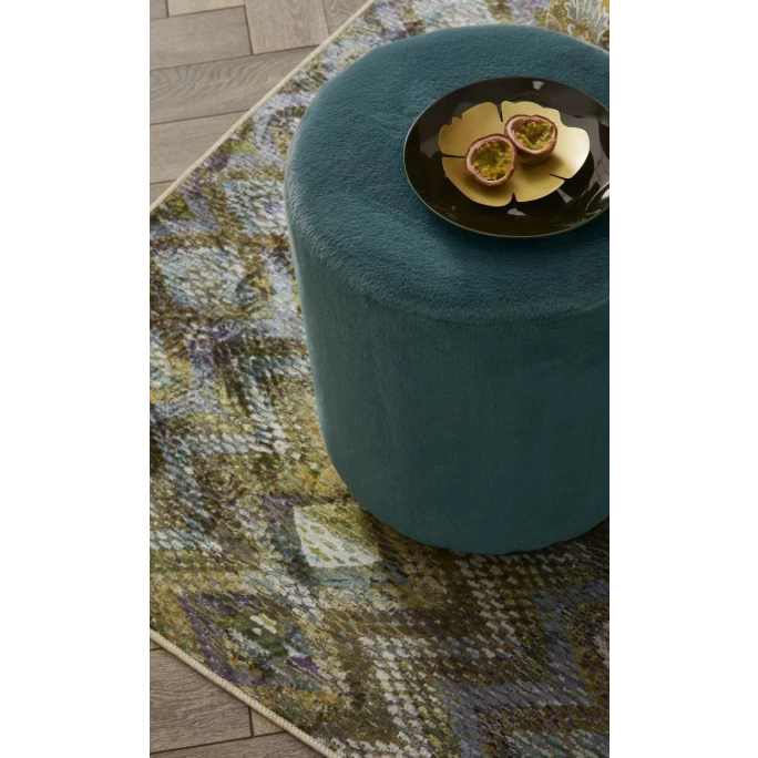 ESSENZA HOME Essenza Furry Hocker - Ø 40 - Höhe 43 Cm - Denim 4 ESSENZA HOME Essenza Furry Hocker - Ø 40 - Höhe 43 Cm - Denim – Bild 2