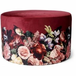 ESSENZA HOME Essenza Anneclaire Hocker - Höhe 36 Cm - Cherry