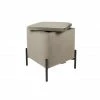 Leitmotiv Snog Sitzhocker - 45x45x47 Cm - Warm Grey -Qeeboo shop unnamed file 1348