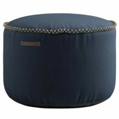 SACKit Cura Pouf - Ø 50 Cm - Höhe 35 Cm - Dark Blue