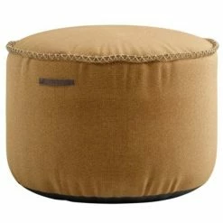 SACKit Cura Pouf - Ø 50 Cm - Höhe 35 Cm - Curry