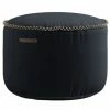 SACKit Cura Pouf - Ø 50 Cm - Höhe 35 Cm - Black