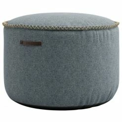 SACKit Medley Pouf - Ø 50 Cm - Höhe 35 Cm - Dusty Blue
