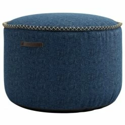 SACKit Medley Pouf - Ø 50 Cm - Höhe 35 Cm - Denim
