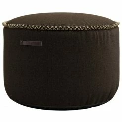 SACKit Medley Pouf - Ø 50 Cm - Höhe 35 Cm - Coffee