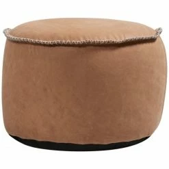 SACKit Dunes Pouf - Ø 50 Cm - Höhe 35 Cm - Camel