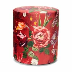 ESSENZA HOME ESSENZA Scarlett Pouf-Sitzhocker - Ø 40 - Höhe 43 Cm - Roseval