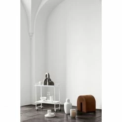 Kristina Dam Studio Curved Hocker - 42x36x42 Cm - Cognac -Qeeboo shop unnamed file 1446