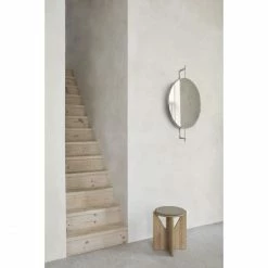 Kristina Dam Studio Stool Hocker - Ø 36 Cm - Höhe 42 Cm - Oak -Qeeboo shop unnamed file 1450