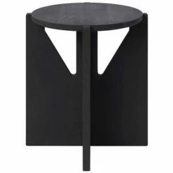 Kristina Dam Studio Stool Hocker - Ø 36 Cm - Höhe 42 Cm - Black