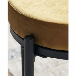 House Doctor Lao Hocker - Ø 40 Cm - Höhe 45 Cm - Dark Olive -Qeeboo shop unnamed file 1460