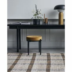 House Doctor Lao Hocker - Ø 40 Cm - Höhe 45 Cm - Dark Olive -Qeeboo shop unnamed file 1461