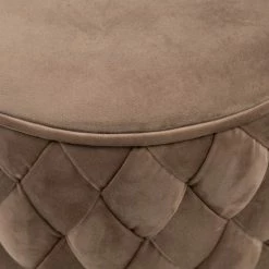 Riviera Maison Rivièra Maison Athens Hocker - Ø 38 Cm - Höhe 40 Cm - Golden Mink -Qeeboo shop unnamed file 1481