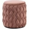Riviera Maison Rivièra Maison Athens Hocker - Ø 38 Cm - Höhe 40 Cm - Rosé Stain -Qeeboo shop unnamed file 1487