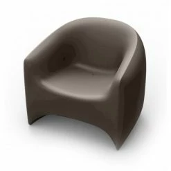 Vondom BLOW Lounge Sessel - 90x78x76 Cm - Taupe