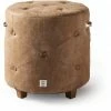 Riviera Maison Rivièra Maison Bowery Hocker - Ø 45 Cm - Höhe 46 Cm - Camel 2 Riviera Maison Rivièra Maison Bowery Hocker - Ø 45 Cm - Höhe 46 Cm - Camel -Qeeboo shop unnamed file 1515