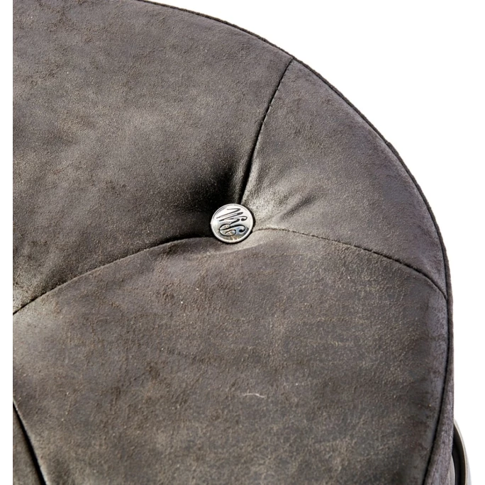 Riviera Maison Rivièra Maison Bowery Hocker - Ø 45 Cm - Höhe 46 Cm - Espresso 5 Riviera Maison Rivièra Maison Bowery Hocker - Ø 45 Cm - Höhe 46 Cm - Espresso – Bild 3