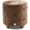 Riviera Maison Rivièra Maison Bowery Hocker - Ø 45 Cm - Höhe 46 Cm - Golden Mink 2 Riviera Maison Rivièra Maison Bowery Hocker - Ø 45 Cm - Höhe 46 Cm - Golden Mink -Qeeboo shop unnamed file 1536