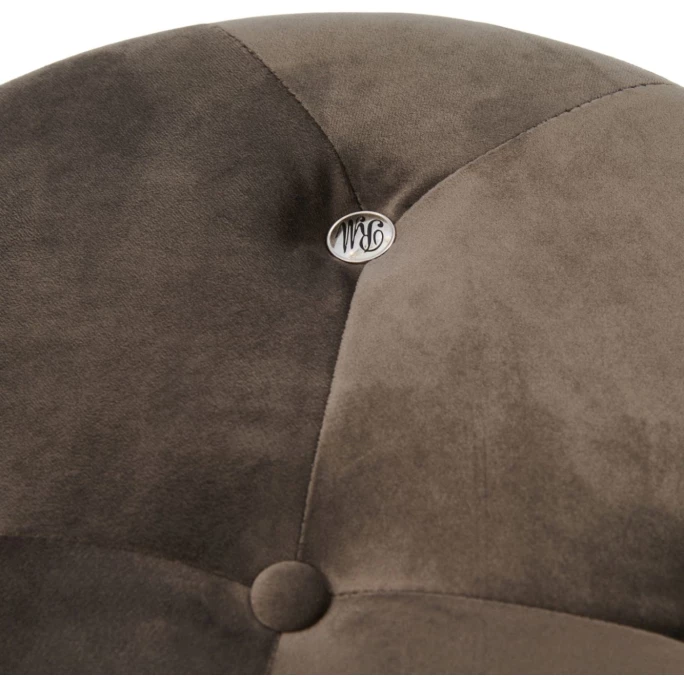 Riviera Maison Rivièra Maison Bowery Hocker - Ø 45 Cm - Höhe 46 Cm - Anthracite 6 Riviera Maison Rivièra Maison Bowery Hocker - Ø 45 Cm - Höhe 46 Cm - Anthracite – Bild 4