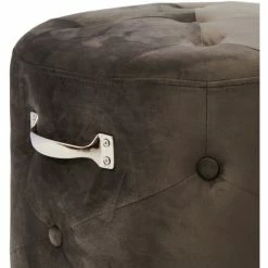 Riviera Maison Rivièra Maison Bowery Hocker - Ø 45 Cm - Höhe 46 Cm - Anthracite 13 Riviera Maison Rivièra Maison Bowery Hocker - Ø 45 Cm - Höhe 46 Cm - Anthracite -Qeeboo shop unnamed file 1545