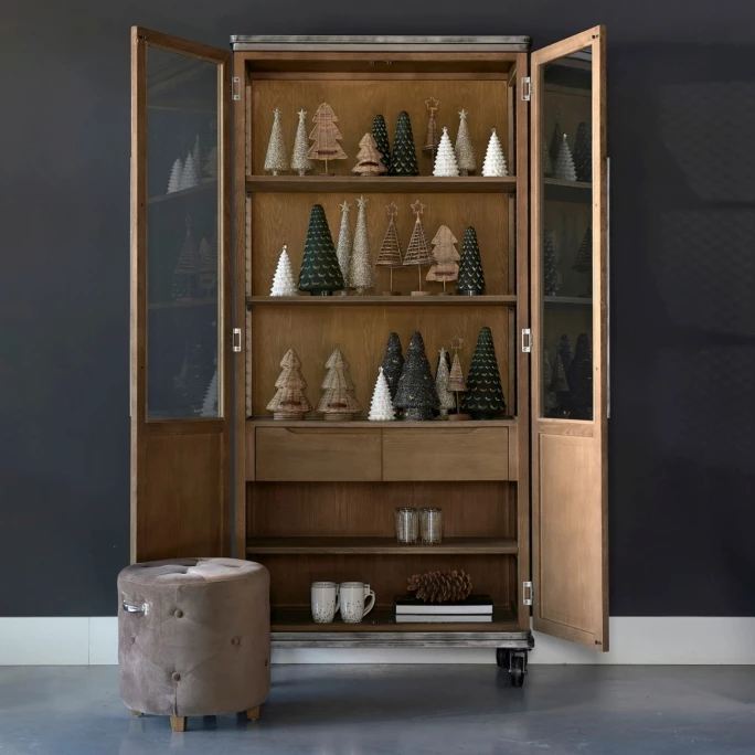 Riviera Maison Rivièra Maison Bowery Hocker - Ø 45 Cm - Höhe 46 Cm - Anthracite 9 Riviera Maison Rivièra Maison Bowery Hocker - Ø 45 Cm - Höhe 46 Cm - Anthracite – Bild 7