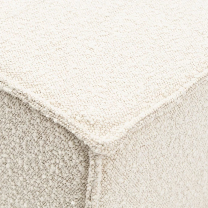 Riviera Maison Rivièra Maison Olivia Pouf/Beistelltisch - 42x42x42 Cm - White Sand 4 Riviera Maison Rivièra Maison Olivia Pouf/Beistelltisch - 42x42x42 Cm - White Sand – Bild 2
