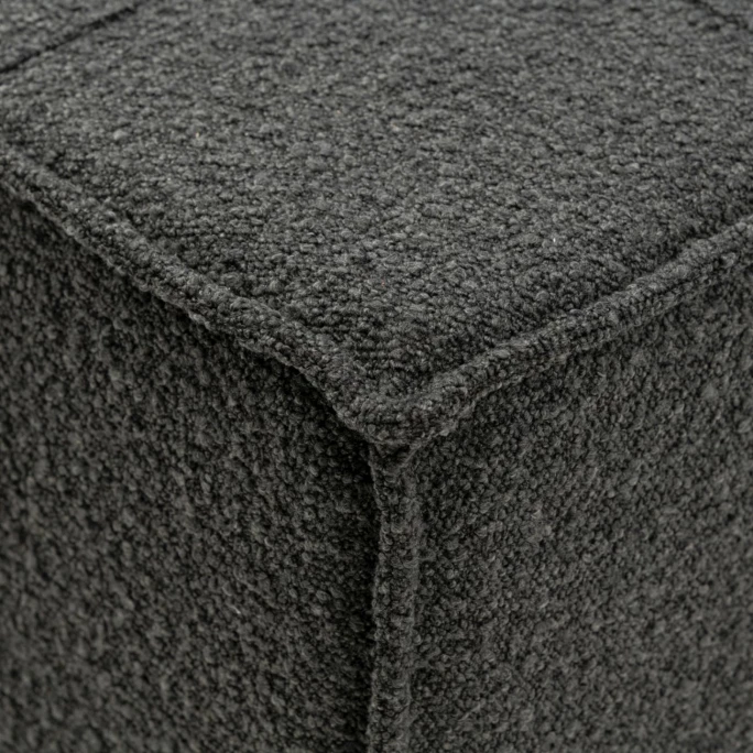 Riviera Maison Rivièra Maison Olivia Pouf/Beistelltisch - 42x42x42 Cm - Beluga 4 Riviera Maison Rivièra Maison Olivia Pouf/Beistelltisch - 42x42x42 Cm - Beluga – Bild 2